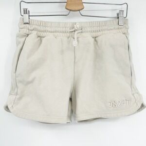 J80‎ FIT Womens Beige Lounge Pull On Travel Athleisure Recharge Shorts Size L